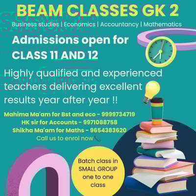 Beam Classes-Admissions Open