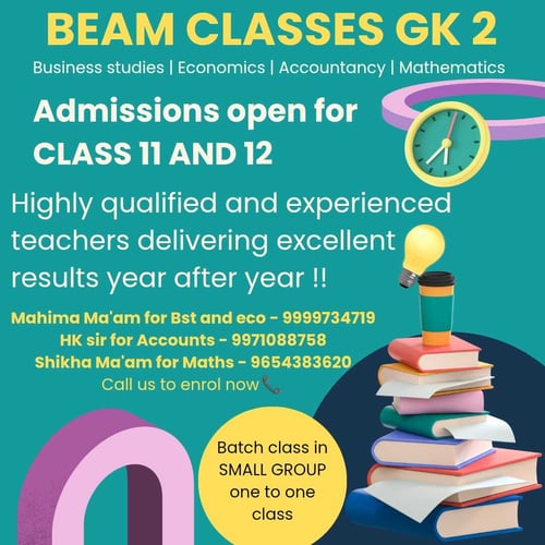 Beam Classes-Admissions Open