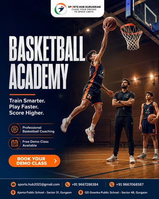 Sport's Hub Gurugram-Basketball Academy