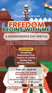Tinyville Clubhouse-Freedom Begins With Me