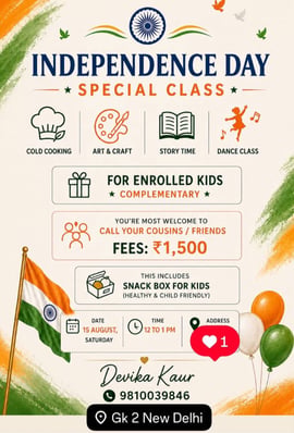 Nitco School of Music and Dance-INDEPENDENCE DAY SPECIAL CLASS