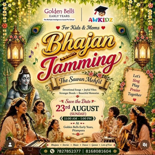 Golden Bells Early Years-Bhajan Jamming