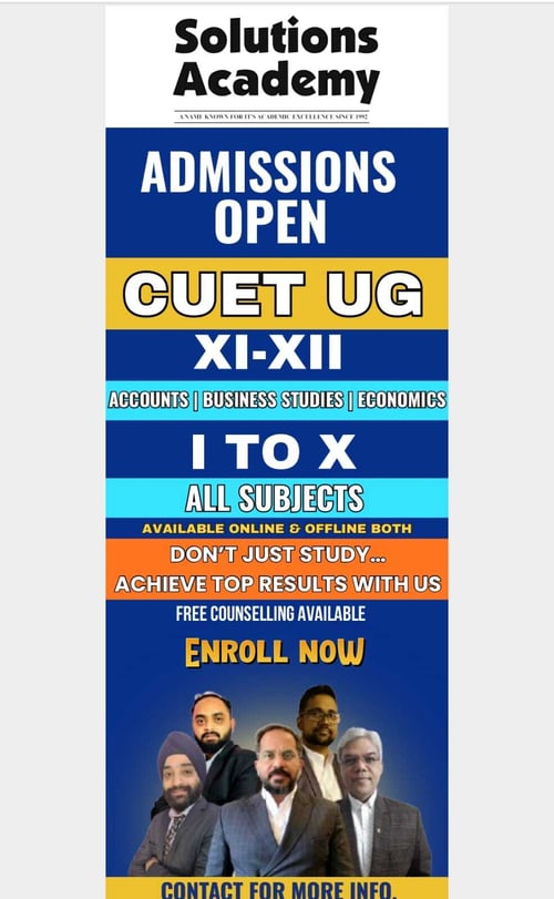 Solutions Academy-Admissions Open