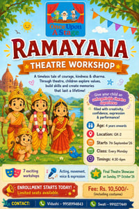 Once Upon A Stage-Ramayana Theatre Workshop