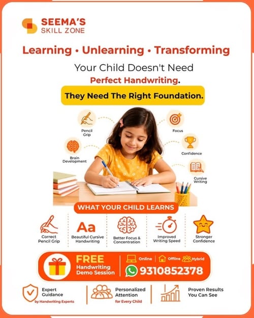 Seemas Skills Zone-Handwriting Demo Session