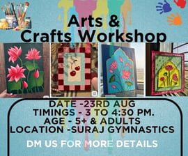 Suraj Gymnastics-Arts & Crafts Workshop