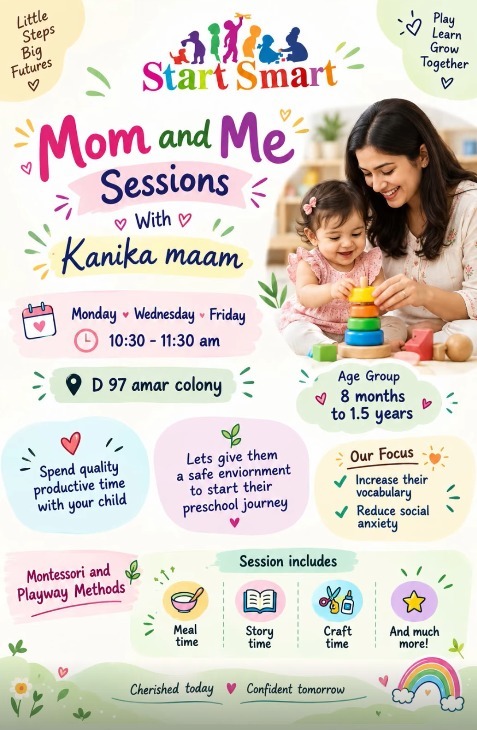Start Smart-Mom and Me Sessions