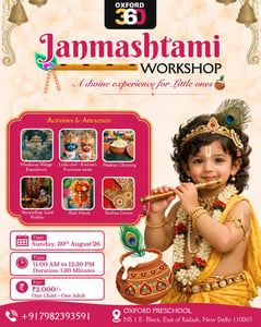 Oxford Kids EOK-Janmashtami Workshop