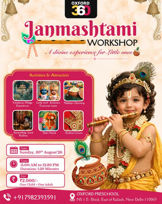 Oxford Kids EOK-Janmashtami Workshop