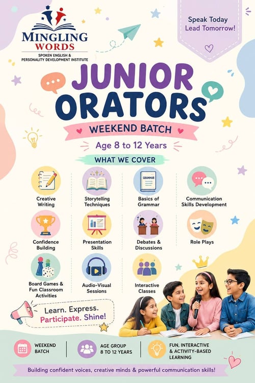 Mingling Words-Junior Orators