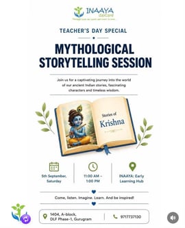 INAAYA DAYCARE-Mythological Storytelling Session