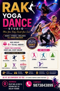 RAK YOGA DANCE STUDIO-Dance and Fitness Classes