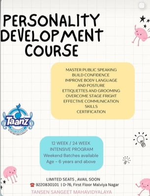 Tansen Sangeet Mahavidyalaya-Personality Development Course ( Malviya Nagar )