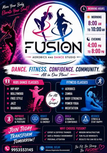 Fusion Aerobics & Dance Studio-Dance Classes