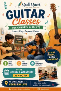 Quill Quest-Guitar Classes for Kids