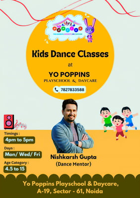 Yo Poppins Play School and Daycare-Kids Dance Classes