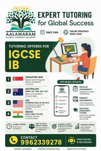 Aalamaram Global Learning Academy-Expert Tutoring for IGCSE and IB