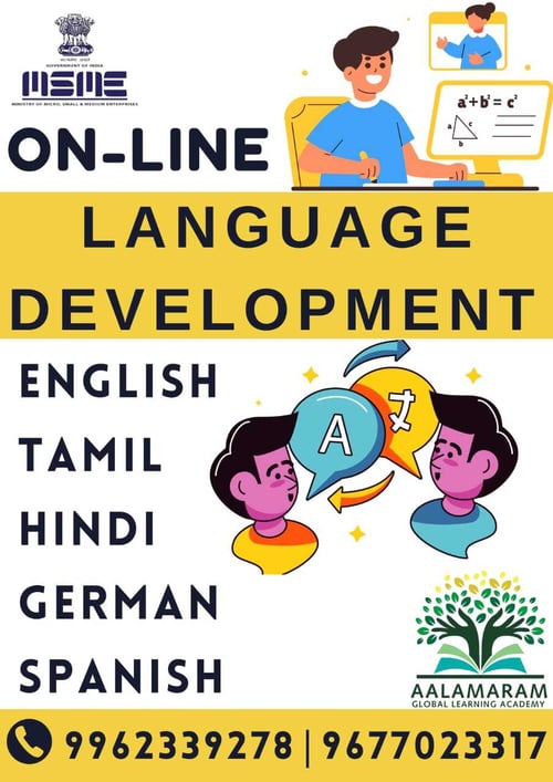 AALAMARAM GLOBAL LEARNING ACADEMY-ONLINE LANGUAGE DEVELOPMENT