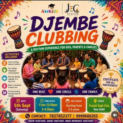 AWKidz-Djembe Clubbing