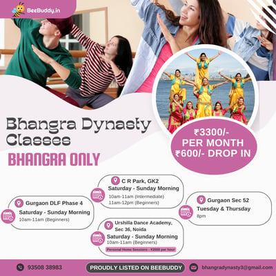 Bhangra Dynasty Classes-Bhangra Classes