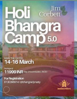 Bhangra Dynasty Classes-Holi Bhangra Camp