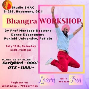 Shree Mahamaya arts & culture-Bhangra workshop