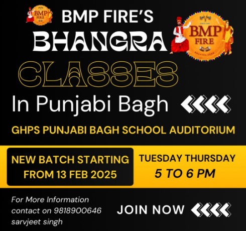 BMP Fire Bhangra Academy-Bhangra Classes