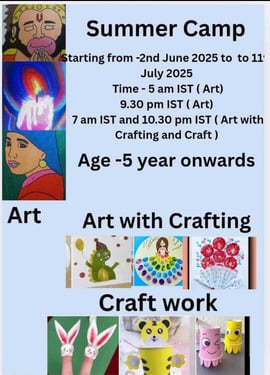 Brain Booster Academy: Creative Designing Summer Camp 2025