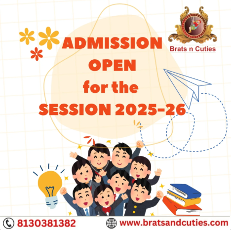 Brats n Cuties-Admission Open for the session 2025 2026