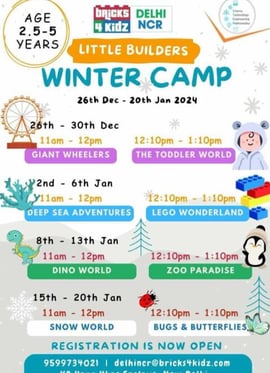 Bricks4 kids-little builders winter camp