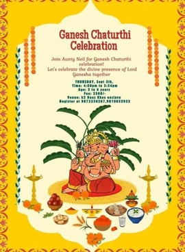 Bricks4 Kidz- Ganesh Chaturthi Celebration