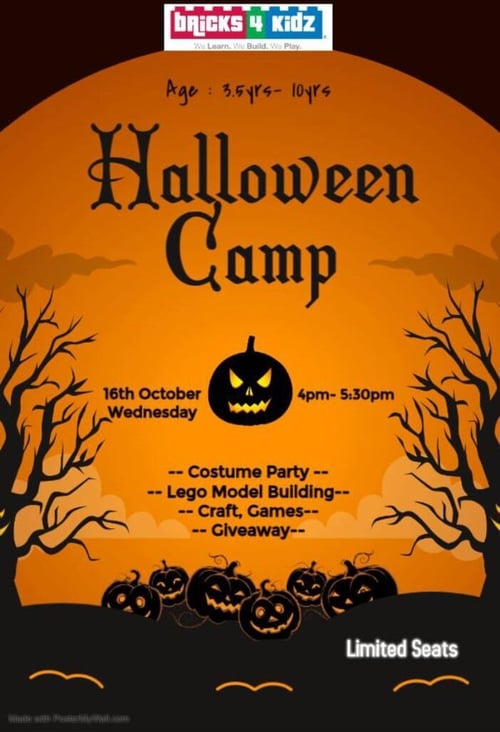 Bricks4 Kidz-Halloween Camp for kids