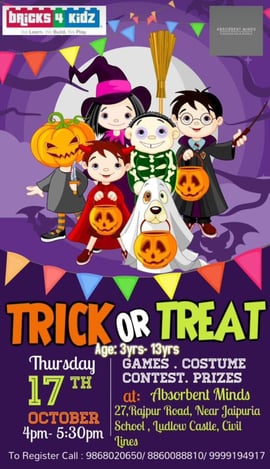 Bricks4 Kidz-Trick or Treat for kids