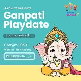 Bright Bambini Montessori School- Ganpati Playdate