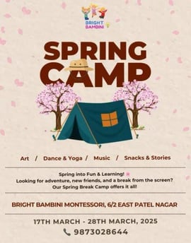 BRIGHT BAMBINI : SPRING CAMP