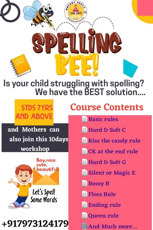Brightsouls Preschool-Spelling Bee