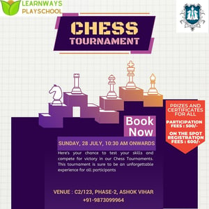 Learn Ways Play School-Chess Tournament