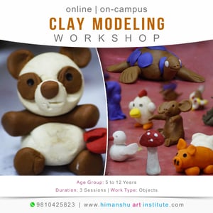 Himanshu Art Institute-Clay Modeling Workshop