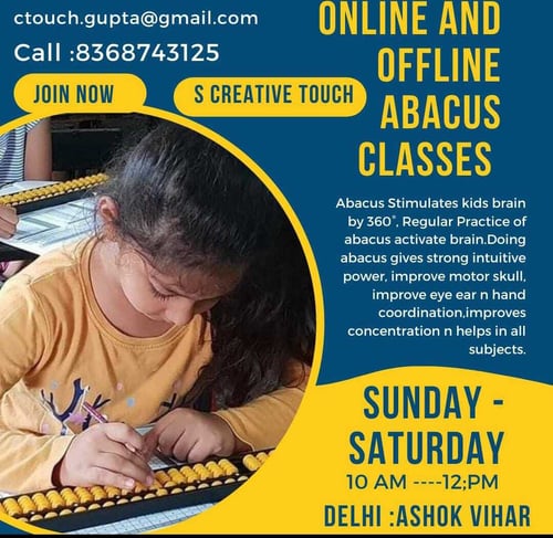 S Creative Touch-Abacus Classes