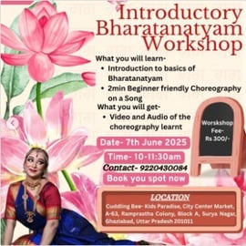 Cuddling Bee Preschool: Bharatanatyam Workshop