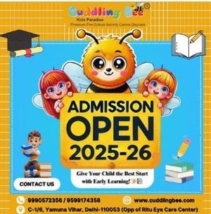 Cuddling bee: Admissions Open(2025-26)