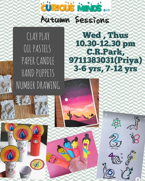 Curious Minds DIY-Autumn Sessions