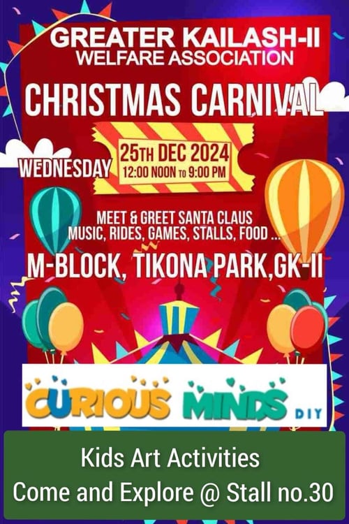 Curious Minds DIY-Christmas Carnival