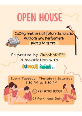 Curious Minds DIY-Open House