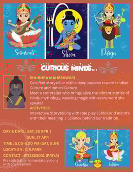 Curious Minds DIY-Shubhra Maheshwari