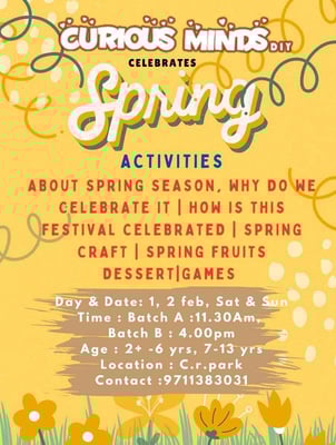 Curious Minds DIY-Spring Activities 2025