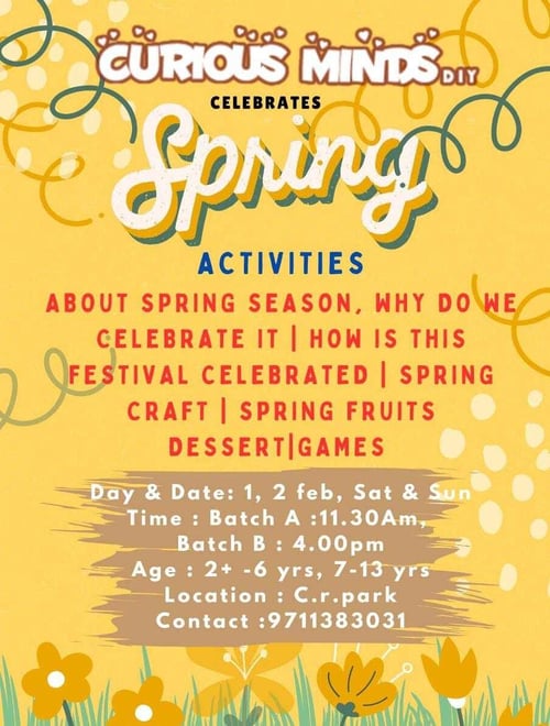 Curious Minds DIY-Spring Activities 2025
