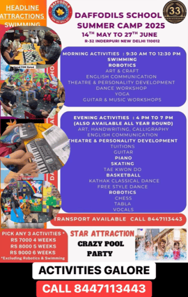 Daffodils School-Summer Camp 2025