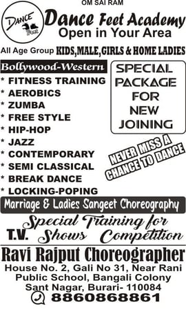 Dance Feet Academy-Bollywood-Western Classes