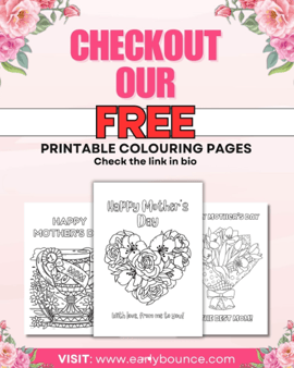 Early Bounce-Mother Day Worksheet for free
